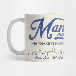 Manny's Music Defunct Store New York City Mug